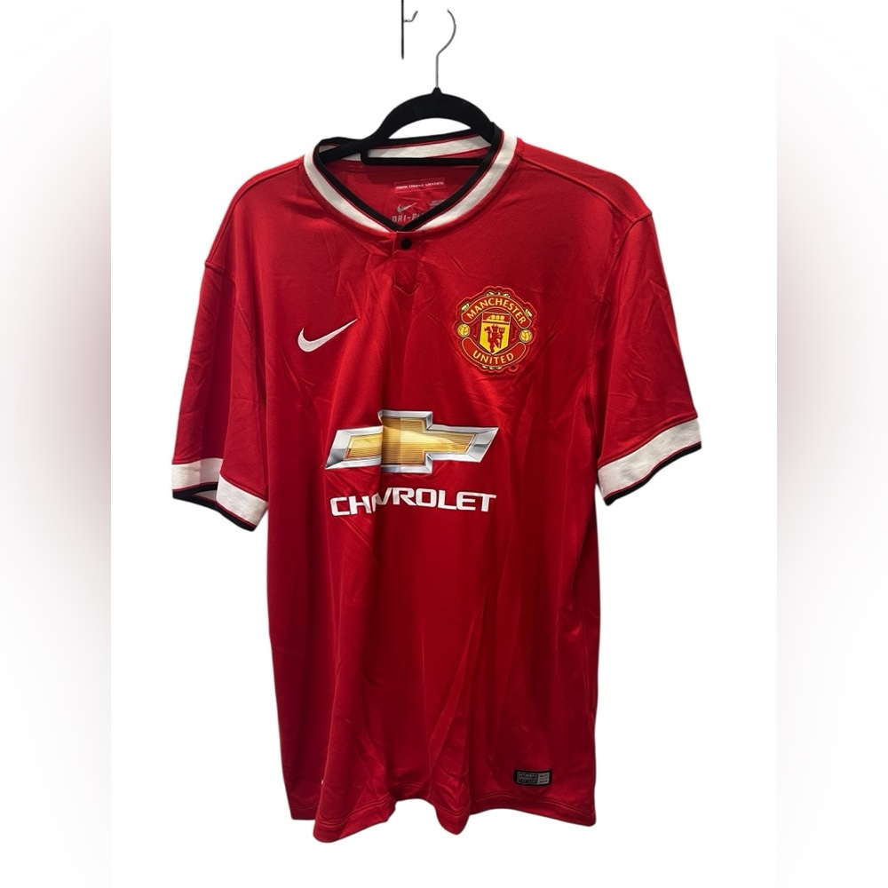 Nike Red Manchester United Kids Falcao Jersey Size L 2014